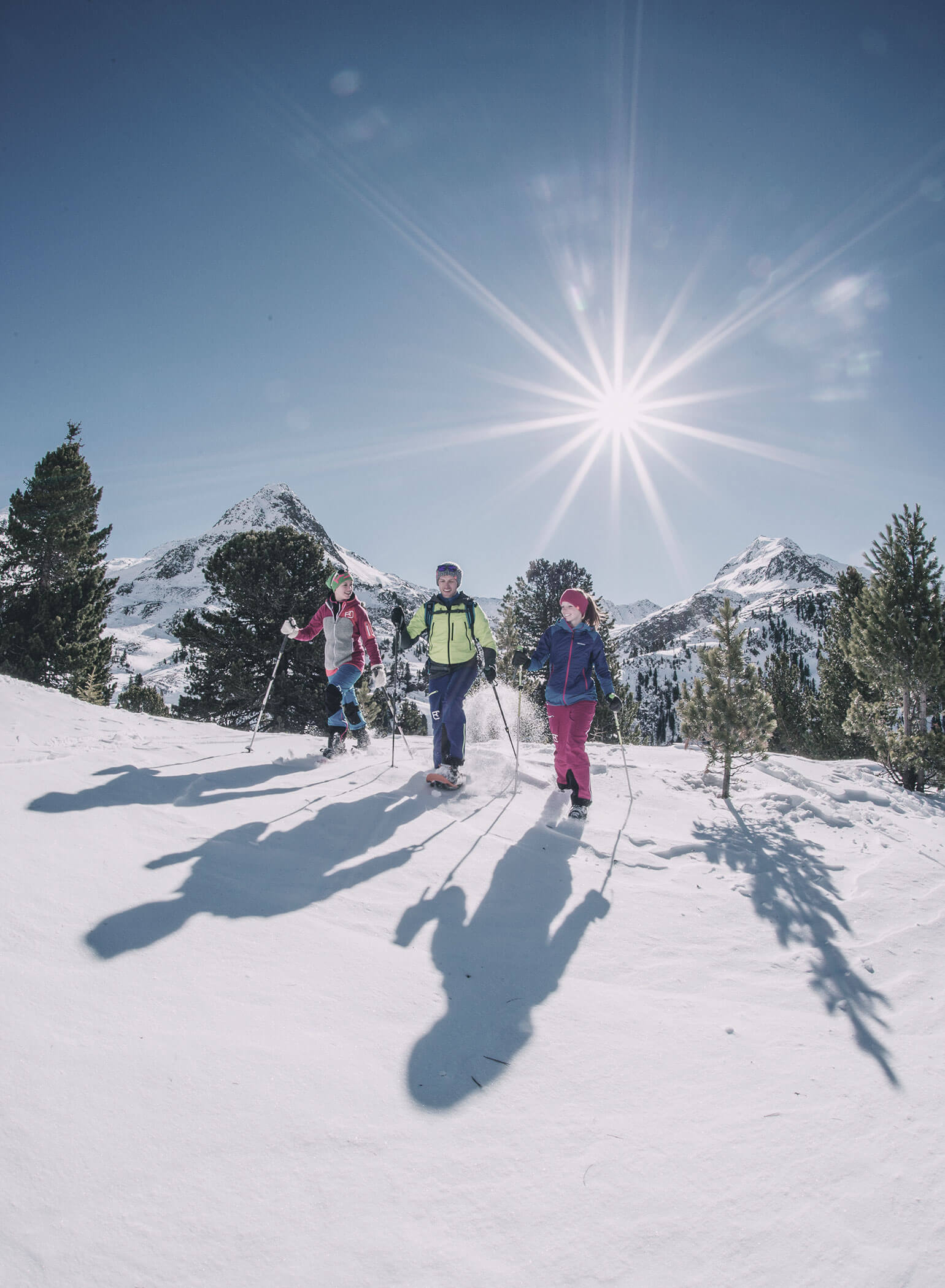 Schneeschuhwandern im Antholzertal
