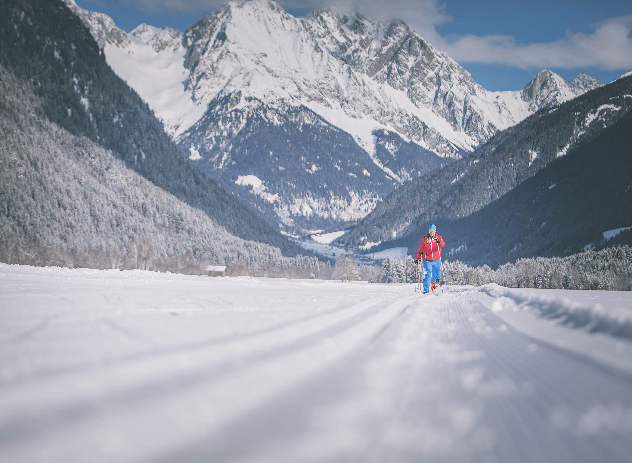 Langlaufen im Antholzertal